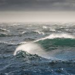 ocean rough waves